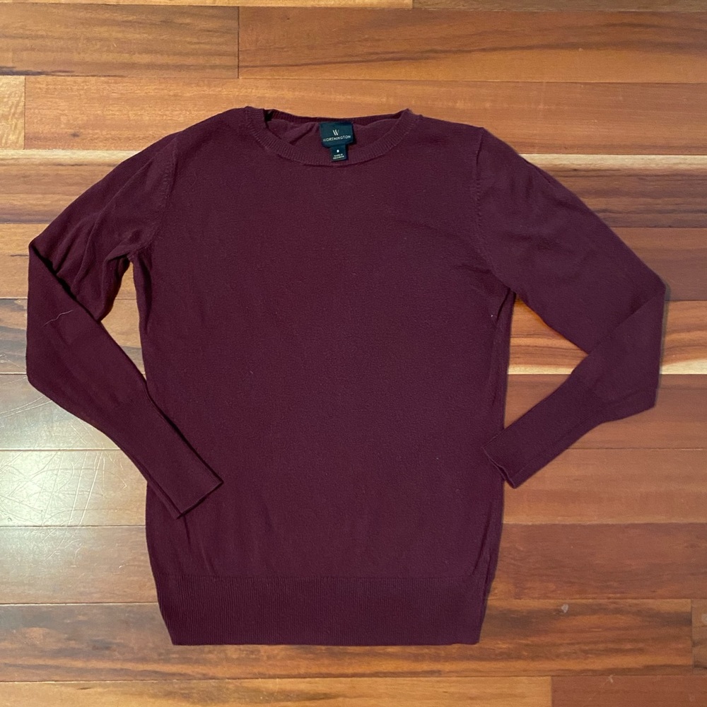 SM Burgundy Sweater